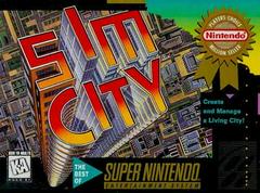 SimCity [Player's Choice] - (Super Nintendo) (Game Only)