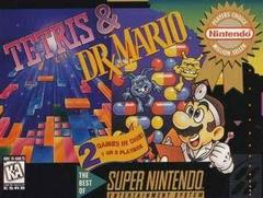 Tetris and Dr. Mario [Player's Choice] - (Super Nintendo) (Game Only)