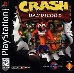 Crash Bandicoot [Black Label] - (Playstation) (CIB)