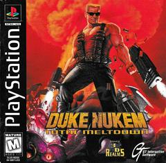 Duke Nukem Total Meltdown - (Playstation) (Manual Only)