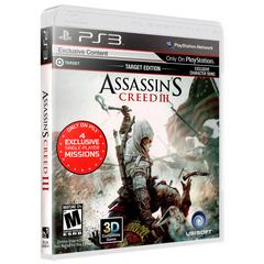 Assassin's Creed III [Target Edition] - (Playstation 3) (CIB)