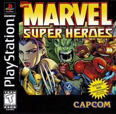 Marvel Super Heroes - (Playstation) (Game Only)