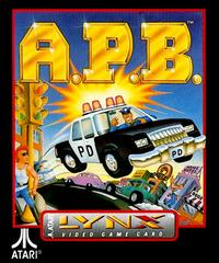 A.P.B. - (Atari Lynx) (Game Only)
