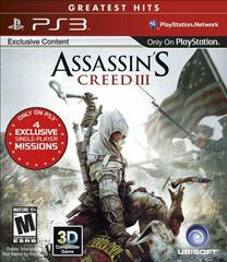 Assassin's Creed III [Greatest Hits] - (Playstation 3) (CIB)
