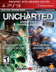 Uncharted & Uncharted 2 Dual Pack - (Playstation 3) (CIB)