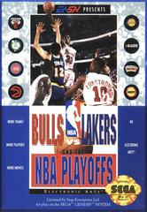 Bulls vs Lakers and the NBA Playoffs - (Sega Genesis) (Game Only)