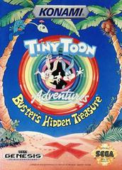 Tiny Toon Adventures Buster's Hidden Treasure - (Sega Genesis) (In Box, No Manual)