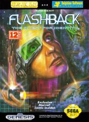 Flashback The Quest for Identity - (Sega Genesis) (Game Only)