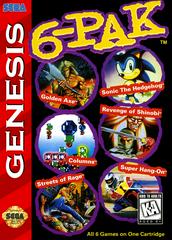 6-Pak - (Sega Genesis) (Game Only)