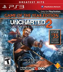 Uncharted 2: Among Thieves [Game of the Year Greatest Hits] - (Playstation 3) (CIB)