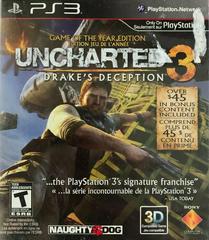Uncharted 3 [Not For Resale] - (Playstation 3) (CIB)