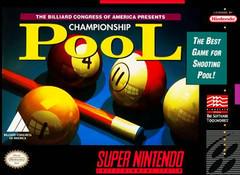 Championship Pool - (Super Nintendo) (Game Only)