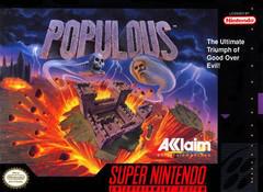 Populous - (Super Nintendo) (Game Only)