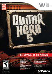 Guitar Hero 5 - (Wii) (CIB)