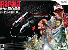 Rapala Pro Bass Fishing 2010 (Fishing Rod Bundle) - (Wii) (CIB)
