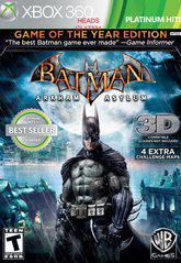 Batman: Arkham Asylum [Game of the Year] - (Xbox 360) (In Box, No Manual)