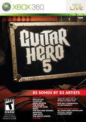 Guitar Hero 5 - (Xbox 360) (In Box, No Manual)