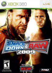 WWE Smackdown vs. Raw 2009 - (Xbox 360) (In Box, No Manual)