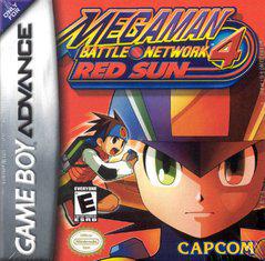 Mega Man Battle Network 4 Red Sun - (GameBoy Advance) (Game Only)