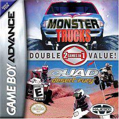 Monster Trucks Quad Fury Double Pack - (GameBoy Advance) (Game Only)