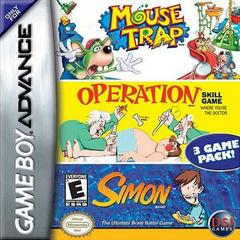 Mouse Trap / Operation / Simon - (GameBoy Advance) (Game Only)