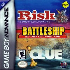 Risk / Battleship / Clue - (GameBoy Advance) (Game Only)