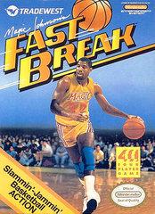 Magic Johnson's Fast Break - (NES) (Game Only)