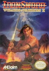Iron Sword Wizards and Warriors II - (NES) (Game Only)