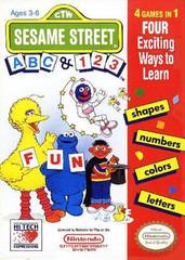 Sesame Street ABC and 123 - (NES) (Game Only)