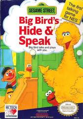 Sesame Street Big Bird's Hide and Speak - (NES) (Game Only)