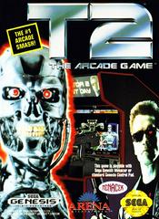 T2 The Arcade Game [Cardboard Box] - (Sega Genesis) (In Box, No Manual)