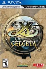 Ys: Memories of Celceta [Silver Anniversary Edition] - (Playstation Vita) (CIB)