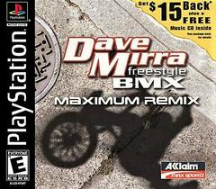 Dave Mirra Freestyle BMX Maximum Remix - (Playstation) (Game Only)