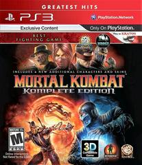 Mortal Kombat Komplete Edition [Greatest Hits] - (Playstation 3) (CIB)