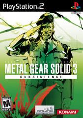 Metal Gear Solid 3 Subsistence - (Playstation 2) (In Box, No Manual)