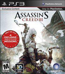 Assassin's Creed III - (Playstation 3) (In Box, No Manual)