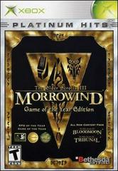 Elder Scrolls III Morrowind Platinum [Game of the Year] - (Xbox) (CIB)