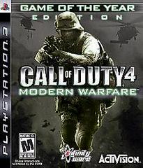 Call of Duty 4 Modern Warfare [Game of the Year] - (Playstation 3) (CIB)