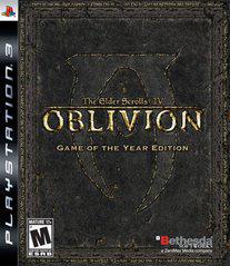 Elder Scrolls IV Oblivion [Game of the Year] - (Playstation 3) (CIB)