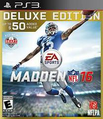 Madden NFL 16 [Deluxe Edition] - (Playstation 3) (CIB)